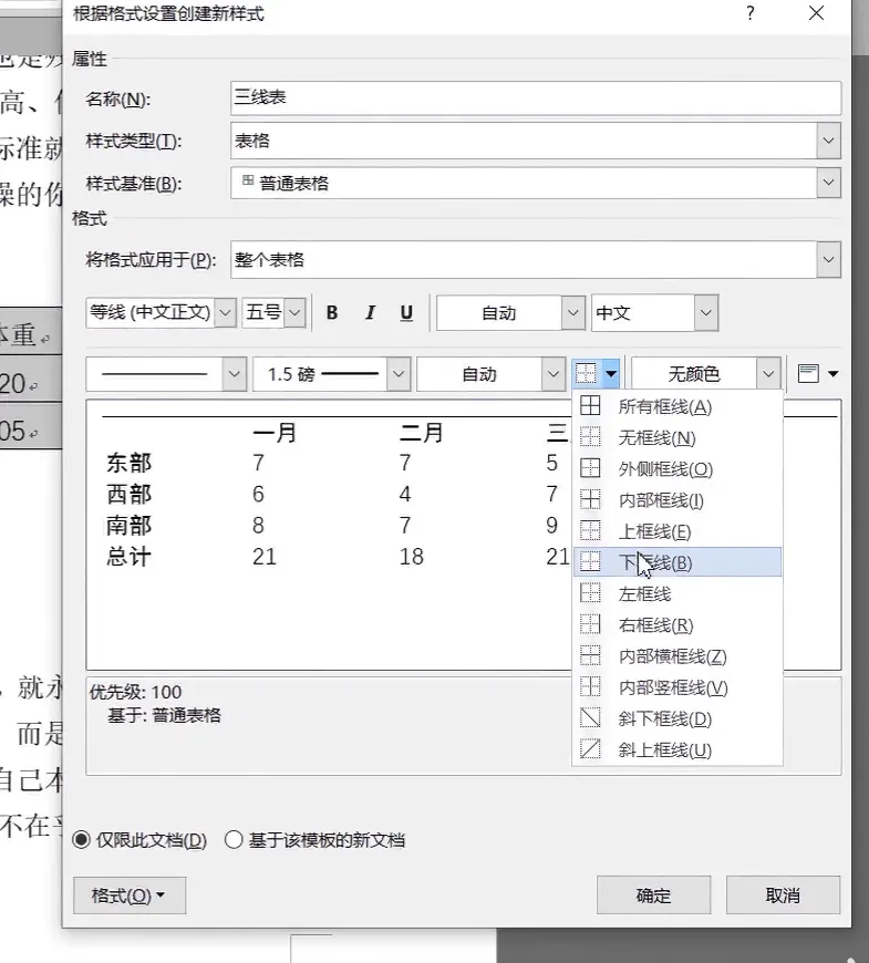 样式设置